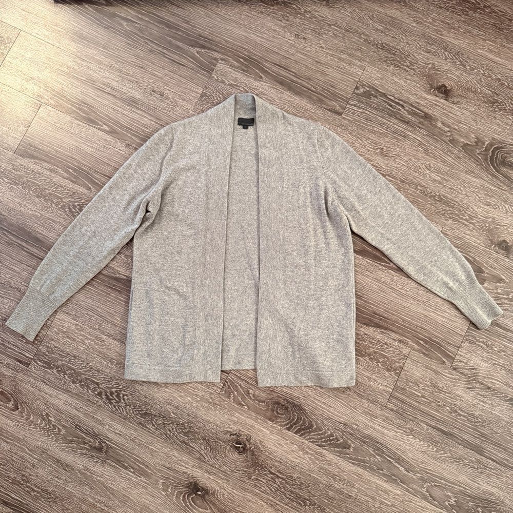 J. Crew Collection Italian Cashmere Open Sweater